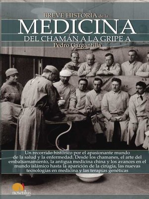 cover image of Breve historia de la medicina